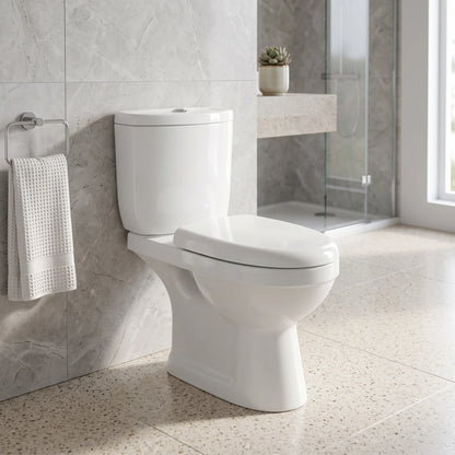 VIXI Washdown WC Complete Set (S-250mm) - White in a room setting