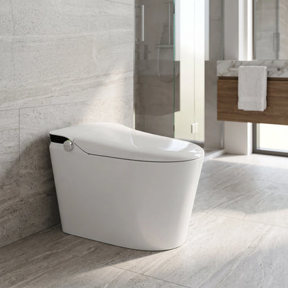 Smart Toilet Complete Set (S-150mm) w/o Tank (Basic Version) - White in a room setting