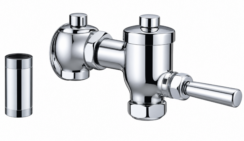 Exposed W/C Flush Valve c/w 60mm Inlet Pipe