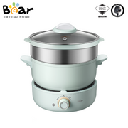 Bear Multi Cooker 2.5L c/w Fry pan / Steamer