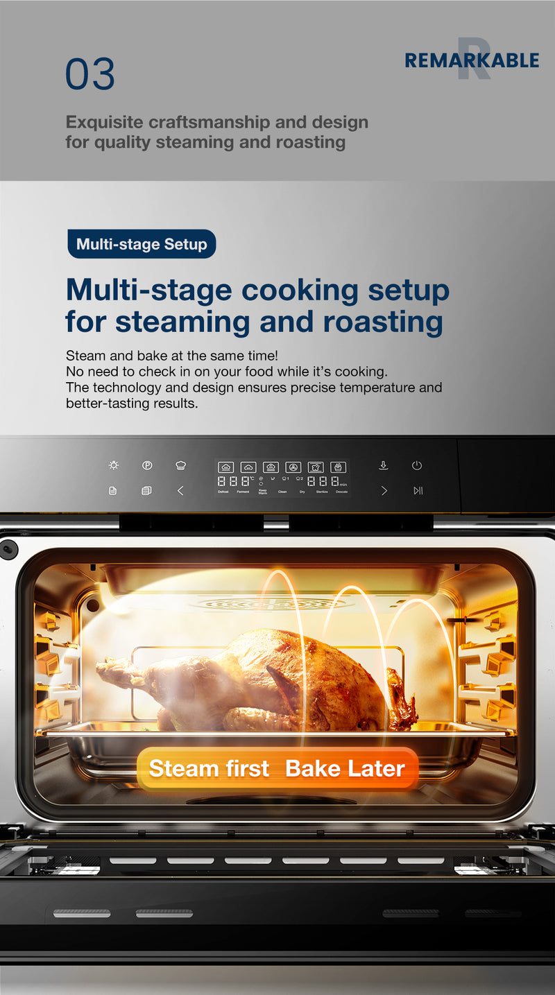 Robam Combi Oven-Red