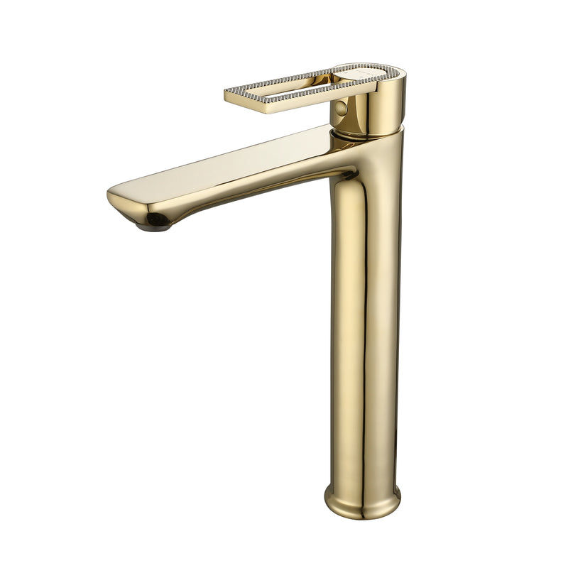 Above Counter Basin Mixer - Gold