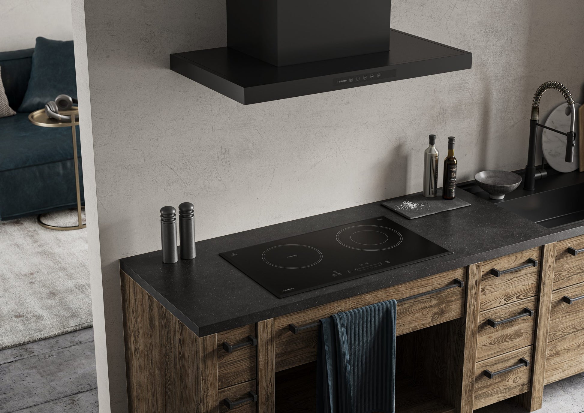 FUJIOH Hybrid Hob FH-IC7020
