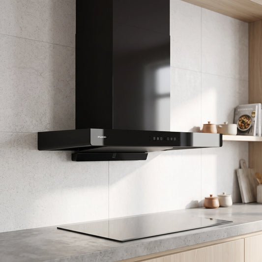 Fujioh Cooker Hood (Ventilation) in a room setting