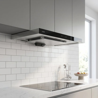 Fujioh Cooker Hood (Recycle) in a room setting