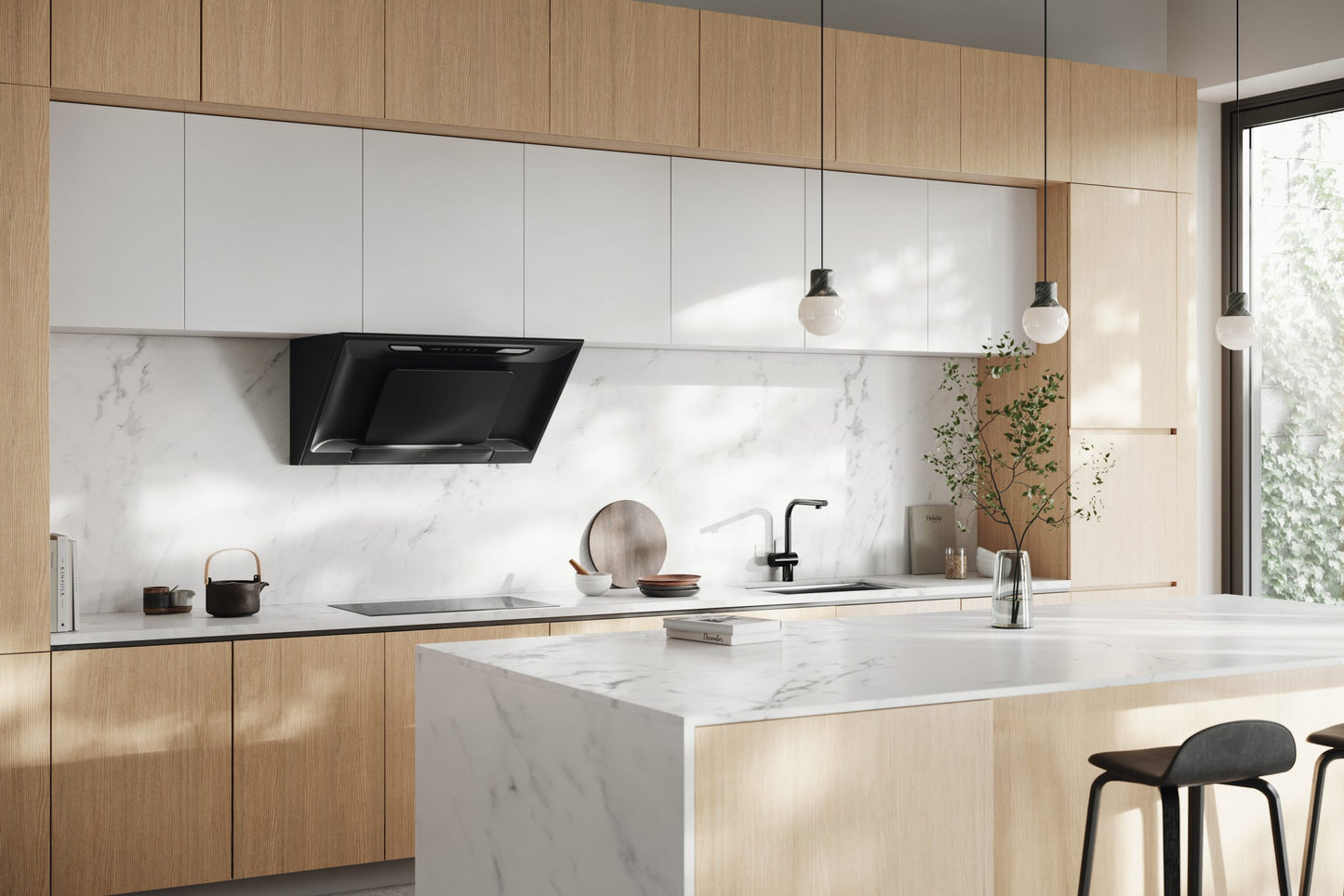 FUJIOH Inclined Cooker Hood FR-SC2090