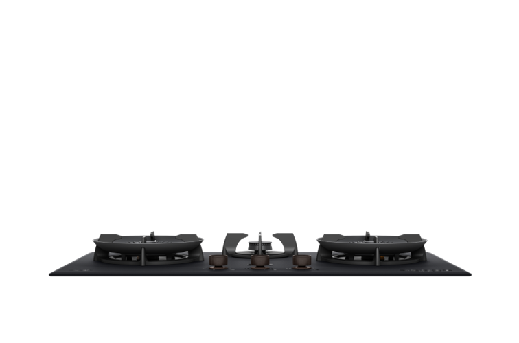 FUJIOH FH-GS7130 FGBK Gas Hob_Front View