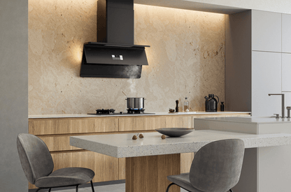 FUJIOH FR-SW2590 AirSense Series Cooker Hood (Black)_Kitchen Image