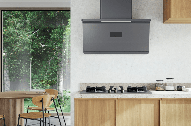 FUJIOH FR-SW2590 AirSense Series Cooker Hood (Gray)_Kitchen Image