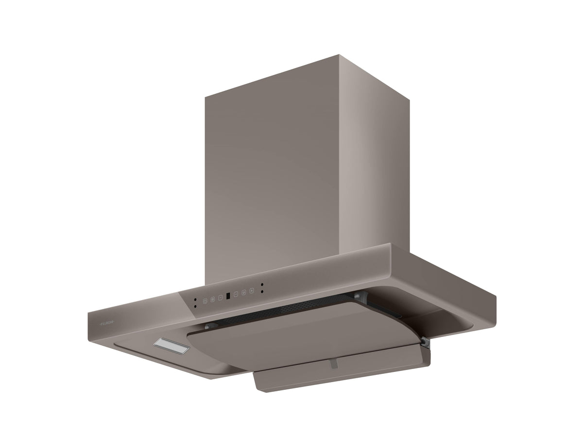 FUJIOH FR-LT2490 Cooker Hood (Right View - Gray)