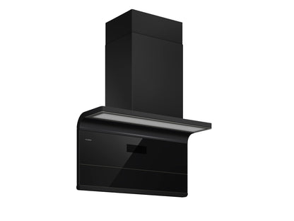 FUJIOH_FR-LW2490 Cooker Hood (Black)_Left View