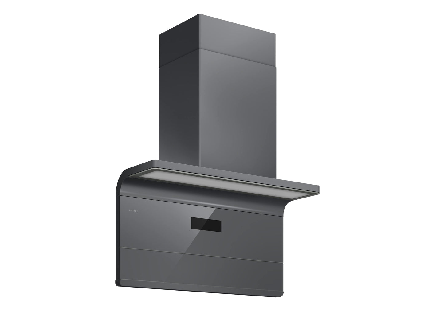 FUJIOH_FR-LW2490 Cooker Hood (Gray)_Left View