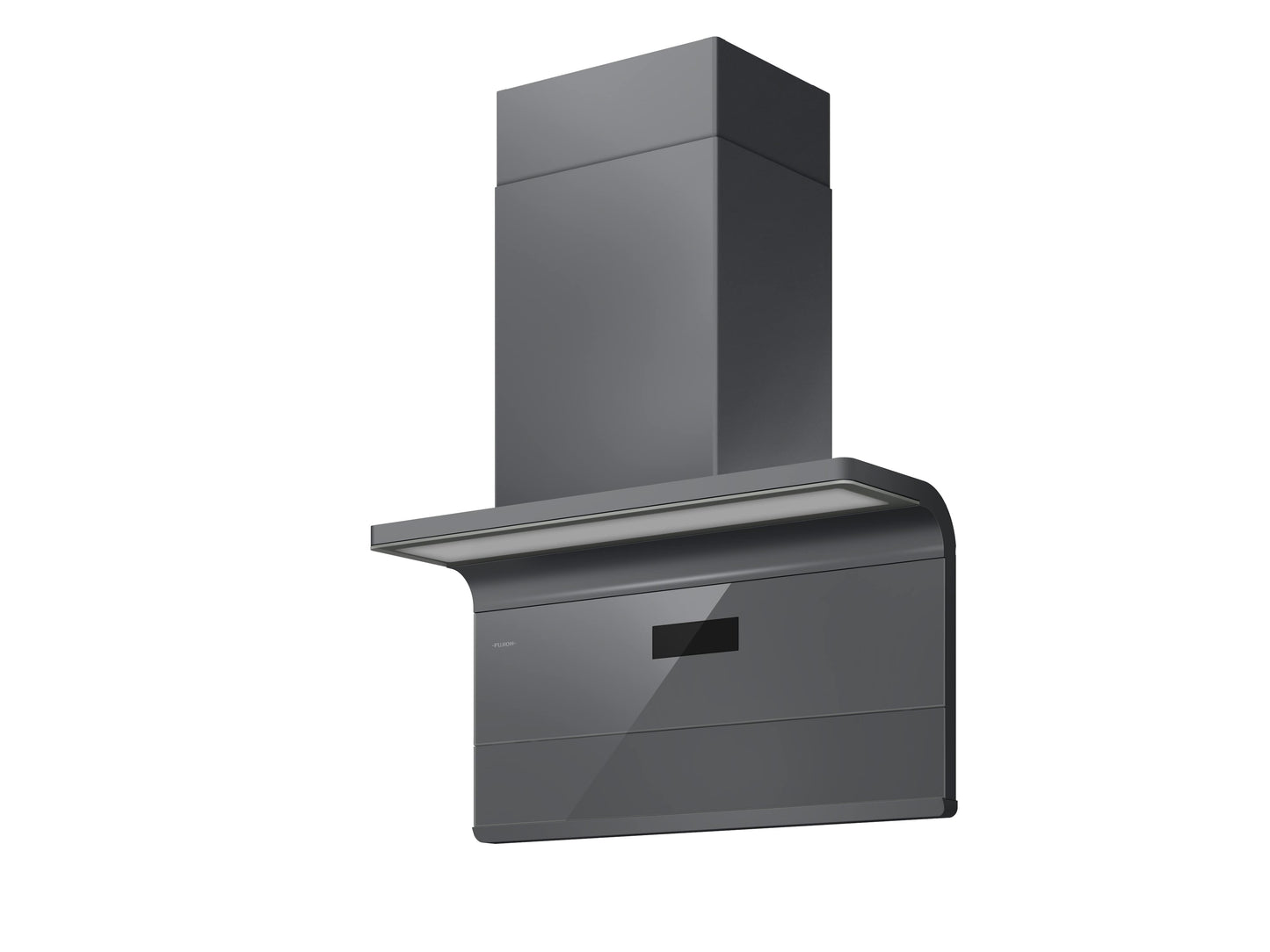 FUJIOH_FR-LW2490 Cooker Hood (Gray)_Right View