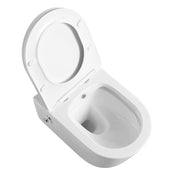 RIVA Wall Hung WC Complete Set (P-180mm) - White