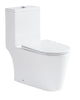 AQUA Washdown Spinning Flush WC Complete Set c/w UF Seat Cover (S-250mm) - White