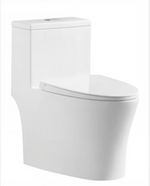 LUDO Washdown Rimless WC Complete Set (P-180mm) - White