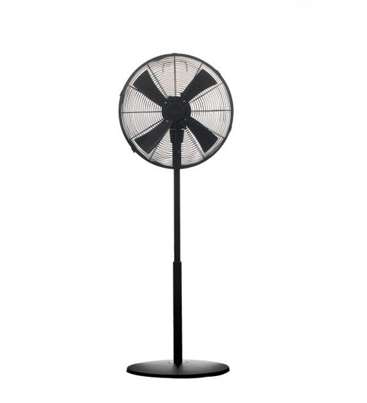 Houm standing fan 3 speed-16-inch -  Matte Black