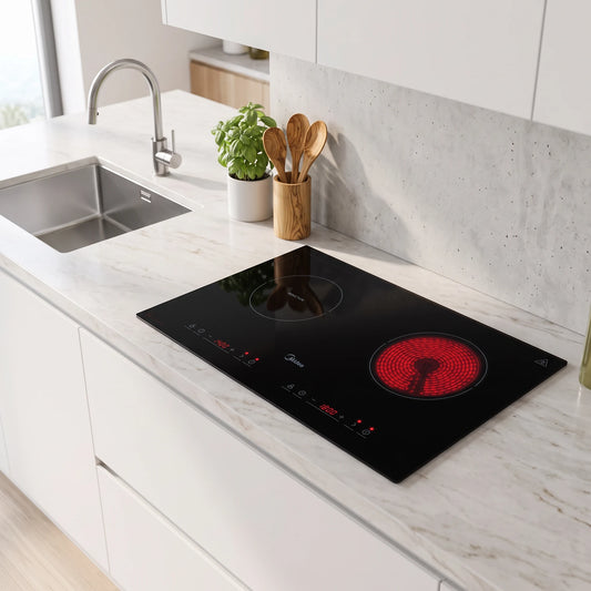 Midea Built-In Induction Hob in a room setting
