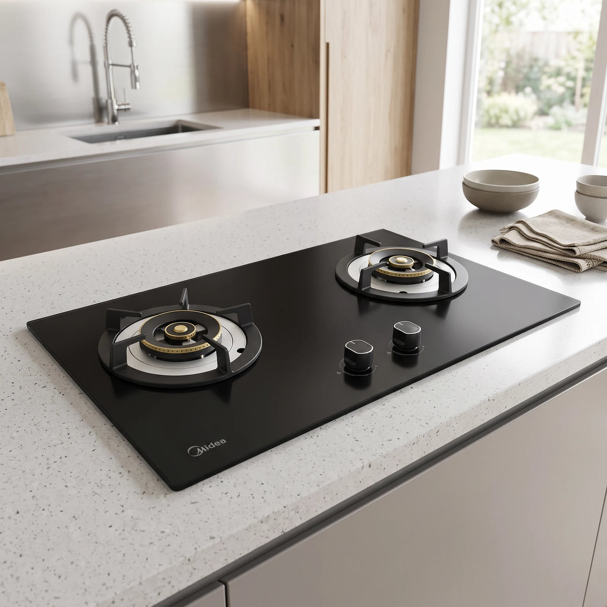 Midea Hob (RFID) in a room setting