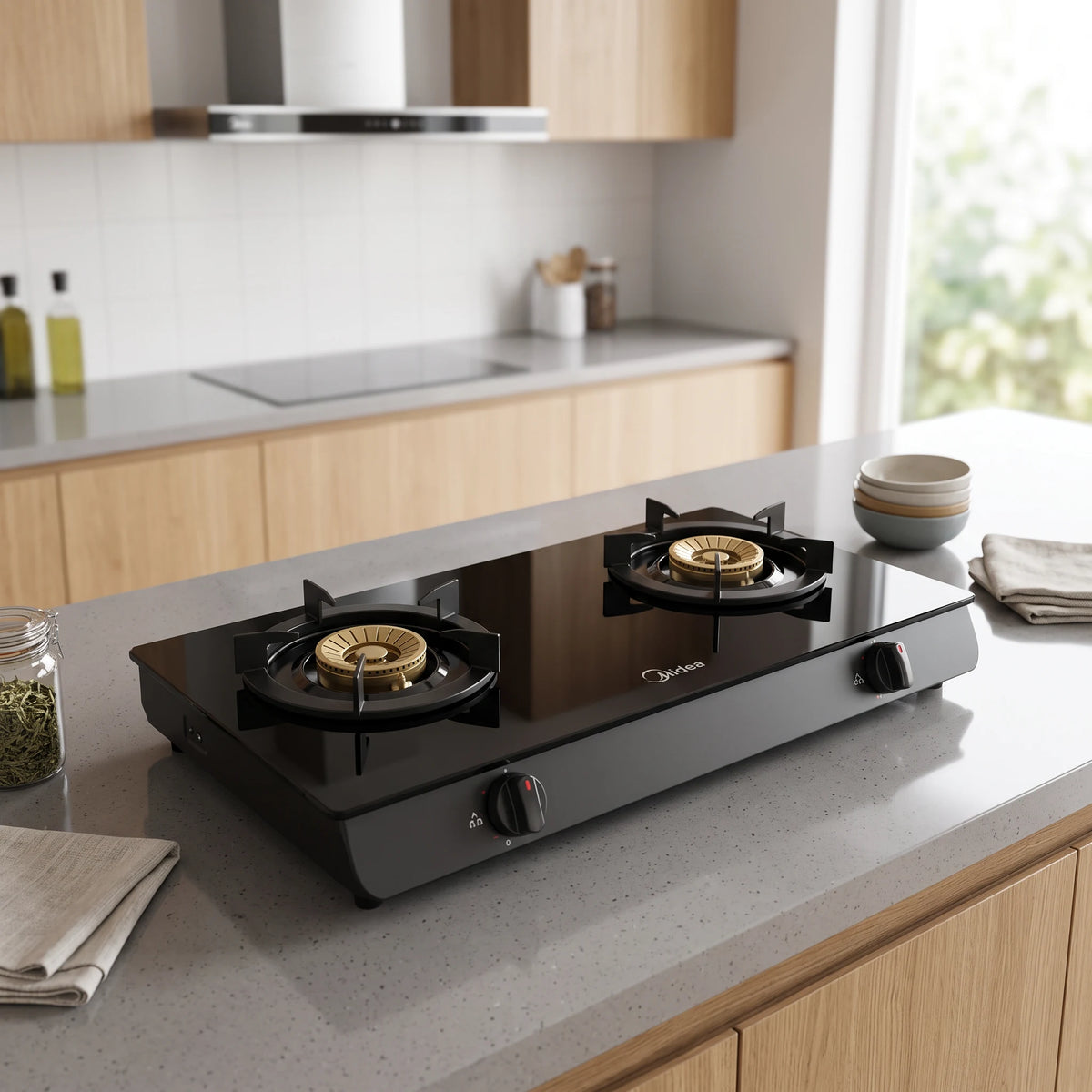 Midea Hob in a room setting
