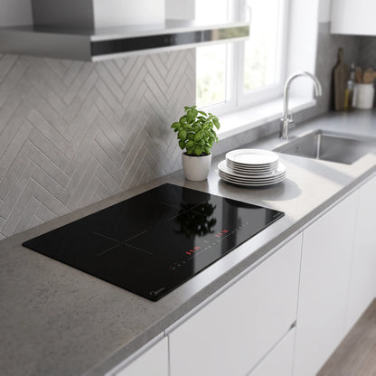 Midea built-in 2 Induction Hob in a room setting