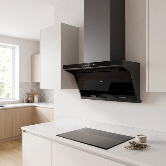 Midea Cooker Hood in a room setting