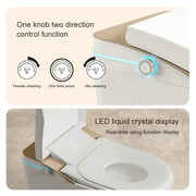 Smart WC Complete Set (S-250mm) c/w Tank - Gold