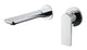 Wall Mixer With Spout - Chrome