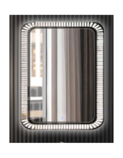 Rectangle LED Mirror c/w Anti-Fog & Touch Sensor