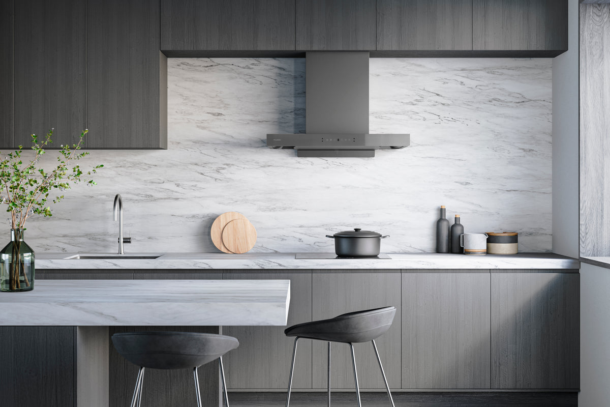 FUJIOH FR-LT2490 Cooker Hood Gray Colour (Kitchen Image)