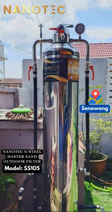 Nanotec S/Steel Master Sand Outdoor Filter