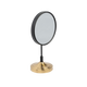 Magnifying Mirror 8"- Black & Gold