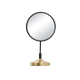Magnifying Mirror 8"- Black & Gold