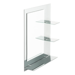 Tora Mirror With Shelf