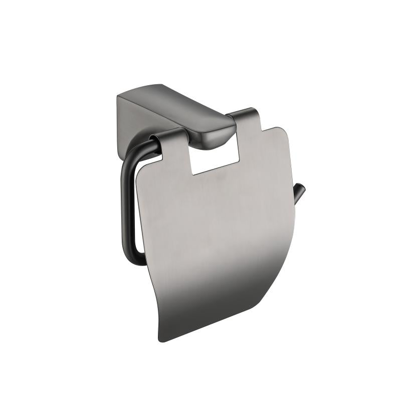 Paper Holder with Cover - Grey