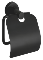 SUS304 Paper Holder with Cover - Matt Black