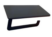 SUS304 Paper Holder with Shelf - Matt Black