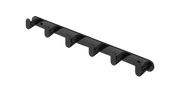 SUS304 6pcs Robe Hook - Matt Black