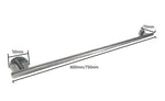 SUS304 Towel Bar (L600mm) - Satin