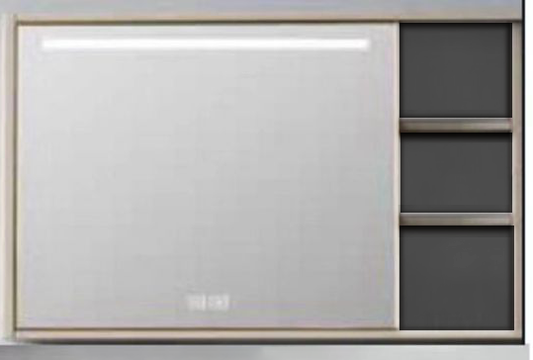 SUS304 Mirror Cabinet with LED light