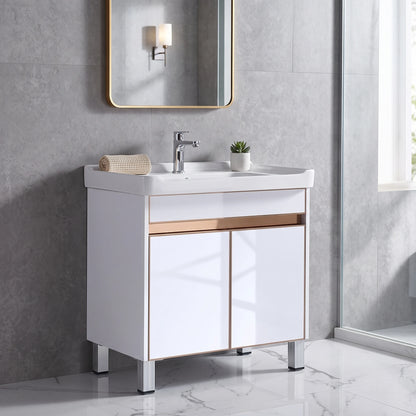 SUS304 Main Basin Cabinet in a room setting