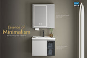 Aluminium Basin Cabinet Set