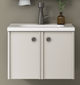 Aluminium Basin Cabinet Set