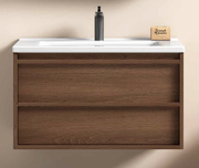 Solid Wood Basin Cabinet Set