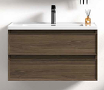 Solid Wood Basin Cabinet Set