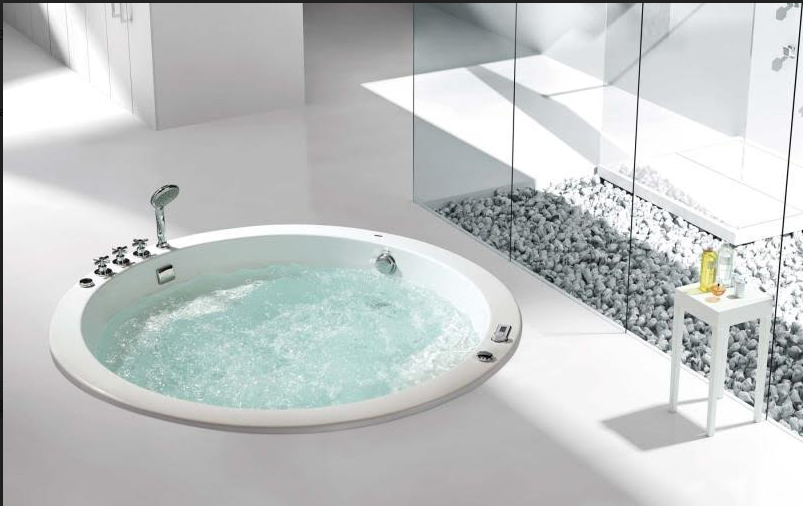 Built-In ROUND Massage Bathtub – BIG BATH MANAGEMENT SDN BHD