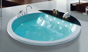 Built-In Massage Bath Tub