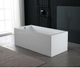 Free Standing Bathtub c/w Waste - White