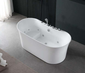 Massage Bathtub c/w Waste