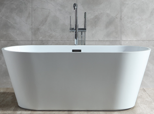 Free Standing Bathtub - White